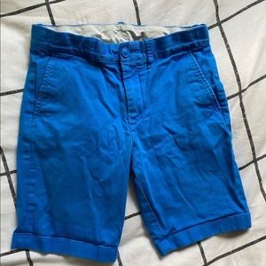 Boys Crewcuts blue shorts (L)
